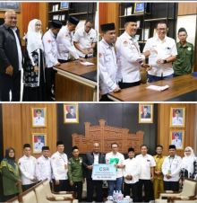 BWI dan Wabup Siak Bahas Penguatan Wakaf Produktif