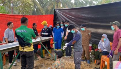 Diduga Korban Kekerasan, Jenazah Bocah di Siak Diautopsi