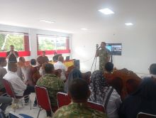 Dandim 0322/Siak Hadiri Vidcon Nasional Peresmian 1.061 Koperasi Merah Putih