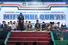 Di Harlah ke-15 Ponpes Miftahul Qur’an, Bupati Siak Singgung Rencana Universitas NU di Riau