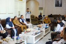LAN Kabupaten Siak dan Media Audiensi dengan Bupati, Bahas Pencegahan Narkoba
