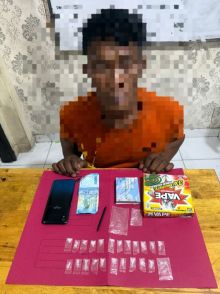 Resahkan Warga, Bandar Sabu di Jalan Lintas Pekanbaru-Duri Akhirnya Dibekuk
