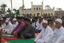 Dandim 0322/Siak Hadiri Shalat Iduladha Bersama, Pererat Sinergi dan Silaturahmi