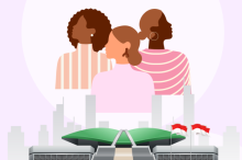 Ilustrasi politik perempuan: Sumber: PUSKAPOL UI
