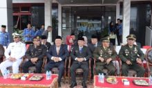 Bersama Forkopimda Wakil Bupati Bengkalis Pimpin Upacara Hari Lahir Pancasila