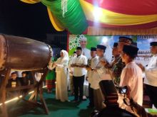 Ketua DPRD Kabupaten Indragiri Hilir (Inhil), Iwan Taruna, S.T., M.Si menghadiri kegiatan malam pawai takbir dalam rangka menyambut Hari Raya Idul Adha 1447 Hijriah/2026 Masehi