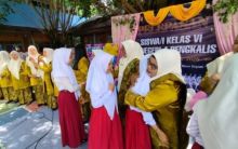Sarat Makna, Pelepasan Siswa SDN 4 Bengkalis Berkesan dan Penuh Haru