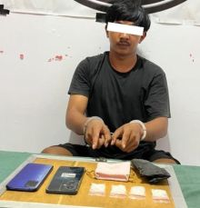 Operasi Malam di Desa Pamesi, Polisi Gagalkan Peredaran Sabu 18,07 Gram