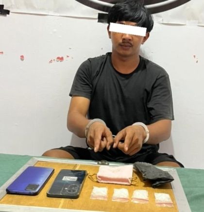 Operasi Malam di Desa Pamesi, Polisi Gagalkan Peredaran Sabu 18,07 Gram