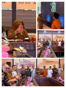Kodim 0322/Siak Dukung Kick Off Sensus Ekonomi 2026 Kabupaten Siak