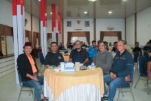 Ketua DPRD Kabupaten Indragiri Hilir, Iwan Taruna, ST, MSI, menghadiri kegiatan Nonton Bareng (Nobar) Piala Dunia yang diselenggarakan oleh Polres Indragiri Hilir di Aula Rekonfu Polres Inhil.