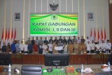 Rapat Dengar Pendapat Umum (RDPU) yang digelar DPRD Kabupaten Indragiri Hilir.