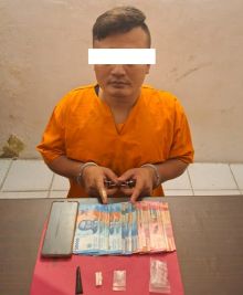 Polsek Pinggir Bekuk Satu Pelaku Narkoba