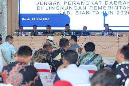 Forkopimda Siak Bahas Isu Strategis, Wabup Tekankan Pentingnya Kolaborasi
