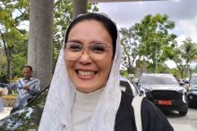 Anggota Komisi XIII DPR dari Fraksi PDI Perjuangan, Rieke Diah Pitaloka. Sumber: kompas.com