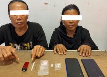 Dua Perempuan Pelaku Narkoba Dibekuk Satnarkoba Bengkalis