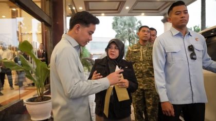 Bupati Siak Sampaikan Keluhan Pemangkasan DBH kepada Wapres Gibran