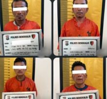 Empat Pria Pengguna Narkotika Diamankan Polres Bengkalis