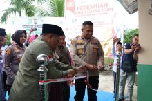 Program Bedah Rumah Presisi Berlanjut, Polres Siak dan BAZNAS Serahkan Rumah ke-8