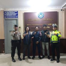 Patroli Rutin Polres Bengkalis ke Lapas IIA, Wujud Kerjasama Terjalin Baik