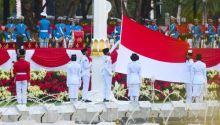 Ilustrasi upacara bendera. Sumber: Internet