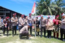 Dialog Kebangsaan Polda Riau dan Pemda Bengkalis di Pulau Rupat Saat Ekspedisi Merah Putih