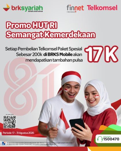 Promo Semangat Kemerdekaan BRK Syariah