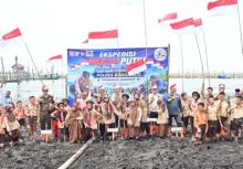 Ekspedisi Merah Putih Presisi di Pambang Pesisir, Sinergi Polri dan Pemkab Bengkalis Untuk Masyarakat