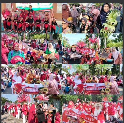 Pesona Budaya Nusantara, TK Negeri Pembina Mempura Meriahkan HUT RI ke-81