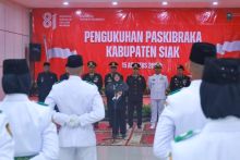 32 Paskibraka Siak Siap Kibarkan Merah Putih, Bupati Afni Titip Teladan Negeri Istana untuk Indonesia