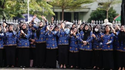 Ilustrasi guru Perjanjian Kerja Paruh Waktu (PPPK). Sumber: Internet