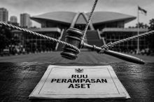Ilustrasi RUU PerampasanAset. Sumber: Majmu Sunda News