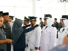 Lantik 83 Pejabat, Bupati Siak Afni: Jangan Cari Muka, Promosi Berdasarkan Kinerja