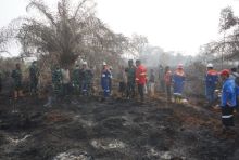 Pangdam XIX/TT dan Kapolda Riau Cek Karhutla 34 Hektare di Dayun