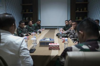 Plh Sekda Siak Terima Pasis Dikreg Seskoad LXVIII, Bahas Kondisi Wilayah Pertahanan