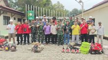 Tim Mabes TNI Berikan Penyuluhan Karhutla kepada Masyarakat Kandis