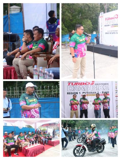 Dandim 0322/Siak Resmi Buka Kejurnas Dragbike Region 1 Putaran 5-Riau 2026, Perebutkan Piala Dandim