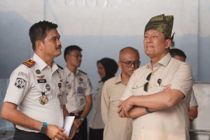 Kantor Staf Presiden Verifikasi Lapangan di Rutan Pekanbaru, Tinjau Dapur, Klinik, dan Ketahanan Pangan