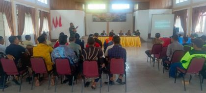 Mabes TNI Sosialisasikan Pencegahan Karhutla di Sabak Auh