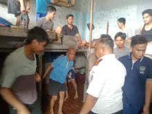 Kalapas IIA Bengkalis Pimpin Razia Menyeluruh Setiap Kamar Hunian
