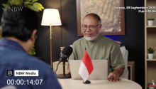 Bambang Widjojanto,  aktivis hak asasi manusia, pengacara, dan mantan Wakil Ketua Komisi Pemberantasan Korupsi (KPK) periode 2011–2015. (
