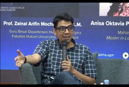 Zainal Arifin Mochtar: Jangan Percaya Orang, Jokowi 2014 dengan 2023 Berubah, Begitu Juag Rocky Gerung. (Tangkapan Layar/YouTube)