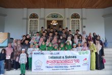 Bupati Afni Lepas Kontingen Siak Berlaga di PORSADIN Riau 2026