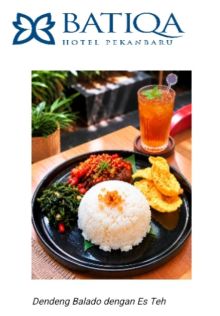 Dendeng Balado dan Es Teh