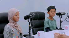 Khabilah Syahid Kava atau Kafa dan Sayid Mizauk alias Aang. Foto: Youtube/Reset Indonesia. 