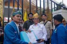   Sekretaris Pengurus Cabang (PC) Pergerakan Mahasiswa Islam Indonesia (PMII) Kota Pekanbaru, Gusti Pardamean Nasution