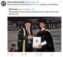 Respon Gibran soal Ijazah: Kalau Saya Tidak Lulus SMA, Engga Mungkin Bisa Kuliah di Singapura. (X/Foto)