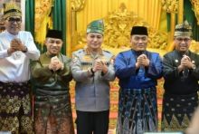 Wakil Bupati Bengkalis Hadiri Acara Pelepasan Kapolda Riau Komjen Pol Dr Herry Heryawan