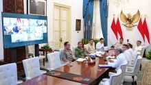 639 Hektare Lahan Masih Terbakar di 6 Provinsi, Prabowo Subianto: Saya Minta 80 Ribu Polisi Hutan. (Foto: Sekretariat Presiden)