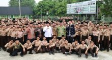 32 Peserta PMNH Ikut Apel Tahunan Santri, Berikut Pesan Bupati Bengkalis